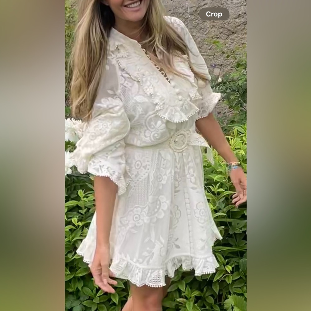 Zimmermann lace dress